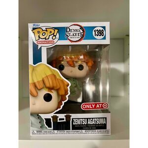 Funko Pop Zenitsu Agatsuma in Bed 1398 Demon Slayer Anime Target Exclusive
